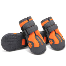 Truelove Dog Boots Waterproof Dog Shoes with Reflective Straps for Small Medium Large Dog Outdoor