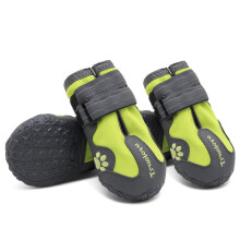 Truelove Dog Boots Waterproof Dog Shoes with Reflective Straps for Small Medium Large Dog Outdoor