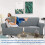 MAXIJIN New Jacquard Extra Large Sofa Covers for 3 or 4 Seater 2