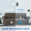 MAXIJIN New Jacquard Extra Large Sofa Covers for 3 or 4 Seater 7