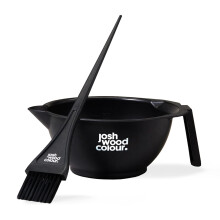 Josh Wood Colour Bowl & Brush Set, Hair Dye Applicator Tools, Reusable | Colour mixing bowl and application brush set