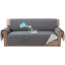BellaHills 100% Waterproof Sofa Covers 4 Seater Oversized Sofa Cover Extra Large Sofa Slipcovers Non-Slip Sofa Cover with Elastic Straps