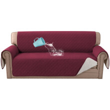 BellaHills 100% Waterproof Sofa Covers 4 Seater Oversized Sofa Cover Extra Large Sofa Slipcovers Non-Slip Sofa Cover with Elastic Straps