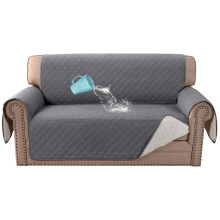BellaHills Sofa Cover 100% Waterproof Sofa Covers 2 seater Couch Covers Sofa Slipcovers with Elastic Straps Triple Non-Slip Loveseat Sofa Cover