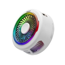 FunCooler 6 Refroidisseur de Téléphone Portable Magnétique 20W Ventilateur de Refroidissement Ultra-Rapide avec RGB, Contrôle par Application pour