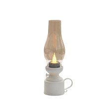 Lámpara LED Retro Vintage, Linterna Decorativa A Pilas para el Hogar, Dormitorio, Sala de Estar, Vacaciones, Navidad B