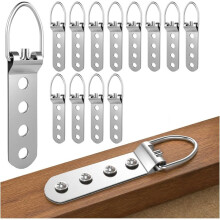 50pcs Ganchos de Suspensão Pesados para Quadros, Ganchos em D para Molduras, para Molduras Pesadas, Espelhos, Arte em Lona, Montagem Na Parede