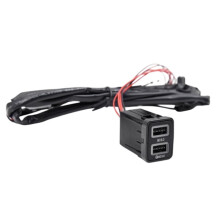 Car Charger Daul USB QC3.0 Charger Phone Charging Adapter for Sylphy X-Trail Altima Murano Tiida Navara