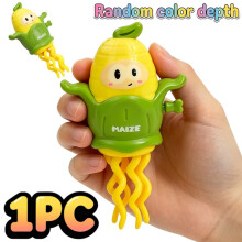 Children's Desktop Sports Toy, Corn Wind-up Toy. Twist The Wind And The Corns Will Start Dancing. The Rear Pulley Can Also Slide