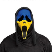 (D) Dead By Daylight Ghost Face Aged Scream Masks Bleeding Adult Skull Horror Shroud Headgear