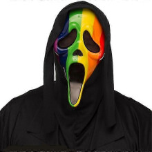 (A) Dead By Daylight Ghost Face Aged Scream Masks Bleeding Adult Skull Horror Shroud Headgear