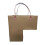 (Khaki) Foldable Premium Stair Step Basket Organizer for Stair Storage 1