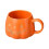 (Gold) Pumpkin Ceramic Coffee Mug Set for Halloween Fall Holiday Fun Gift 1