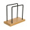 (Brown) Vertikal serviettholder i metall, midtpunkt, silkepapirdispenser 1