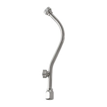 (18cm) Asta per irrigazione da giardino regolabile in acciaio inossidabile con ugello spruzzatore.