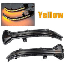 (Yellow) Scroll LED Dynamic Turn Signal Side Mirror Repeater BMW 5 6 7 8 3 G38 G30 G31 G11 G20 M5