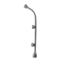 (24.5cm) Asta per irrigazione da giardino regolabile in acciaio inossidabile con ugello spruzzatore.