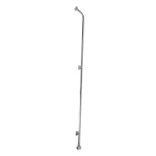 (57.5cm) Asta per irrigazione da giardino regolabile in acciaio inossidabile con ugello spruzzatore.