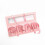 (Pink) Graduation Celebration Flower Gift Box See-Through Window GRAD Letter Design 1