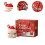 (Red Snowman) Christmas Ceramic Coffee Mug with Handle Reusable Water Cup Breakfast Unique 5