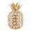 (Pineapple Gold) Kunstig fruktfigurstatue Hjemmedekor Samleobjektskulptur 1