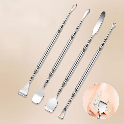 (Style E) Portable Double Head Blackhead Removal Salon Extractor Tool 2