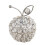 (Apples Silver) Kunstig fruktfigurstatue Hjemmedekor Samleobjektskulptur 4