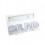 (White) Graduation Celebration Flower Gift Box See-Through Window GRAD Letter Design 2