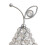(Pear Silver) Artificial Fruit Figurine Statue Home Decor Collectible Sculpture 4