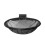 (Black) Wall Mounted Cat Hammock Bed Foldable Stable Feline Shelf Perch 4