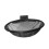 (Black) Wall Mounted Cat Hammock Bed Foldable Stable Feline Shelf Perch 5