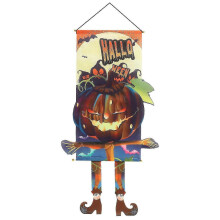 (A, 110X40X0.1CM) 2025 Rustic Halloween Wall Hanging Ornament Decor
