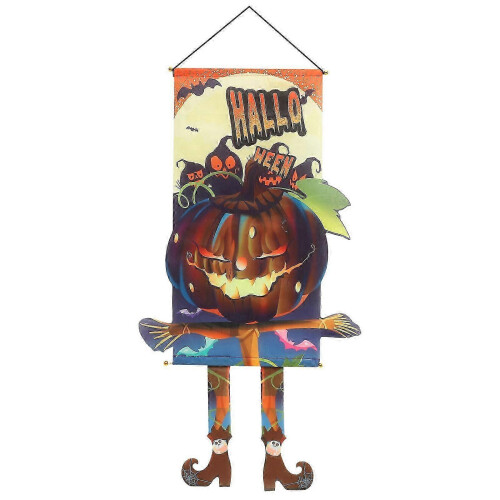 (A, 110X40X0.1CM) Rustikk Halloween-veggdekorasjon 2025