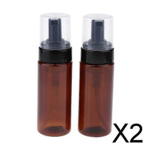 (2 Pcs) 2-4-pack 2 st 150 ml skummande tvålpumpflaskor för kosmetisk smink 1