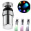 (Only Blue) Farbwechselnder LED-Duschkopf mit Wasserfilter für Bad und Küche 2