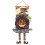 (A, 110X40X0.1CM) Rustikk Halloween-veggdekorasjon 2025 2