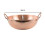(38cm) Copper Cookware Pot with Double Handles Elegant Fry Pan Copper Jam Pot 3