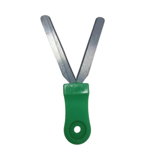 (Green) Garden Tool Y-Shaped Bud Notching Ring for Fruit and Orange Trees
