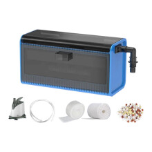 (Style C) Aquarium Filtration Box for Turtle Fish Tank Shop Installation Accessories