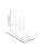(Black) Extendable Sturdy Wall Mounted Microwave Shelf Bracket Organizer 2