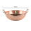 (34cm) Copper Cookware Pot with Double Handles Elegant Fry Pan Copper Jam Pot 4