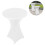 (blue) Four-Way Stretch Tight-Fitted Spandex Round Cocktail Table Cover 2