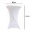 (blue) Four-Way Stretch Tight-Fitted Spandex Round Cocktail Table Cover 3