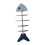 (Vertical) Beach Themed Unique Fishbone Shape Wall Shelf Easy to Use House Decor 2