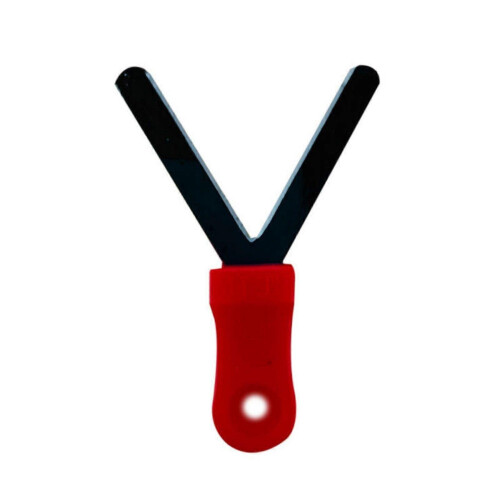 (Red) Garden Tool Y-Shaped Bud Notching Ring for Fruit and Orange Trees 1