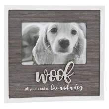 Stylish Script Photo Frame 6x4" - Woof