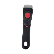 (Black) Wyjmowany uchwyt do patelni Ergonomiczny, wygodny, antypoślizgowy, wielofunkcyjny talerz
