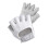 (White, S) Fingerless Weight Lifting Gloves for Men Multi-function Ventilated Half Finger Gym Workout 1