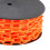 (Orange) Easy-Cut High-Visibility PP Safety Barrier Chain Links Caution Security 4