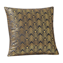 (Dark Gray) Housse de coussin carrée en velours 45x45cm, style moderne